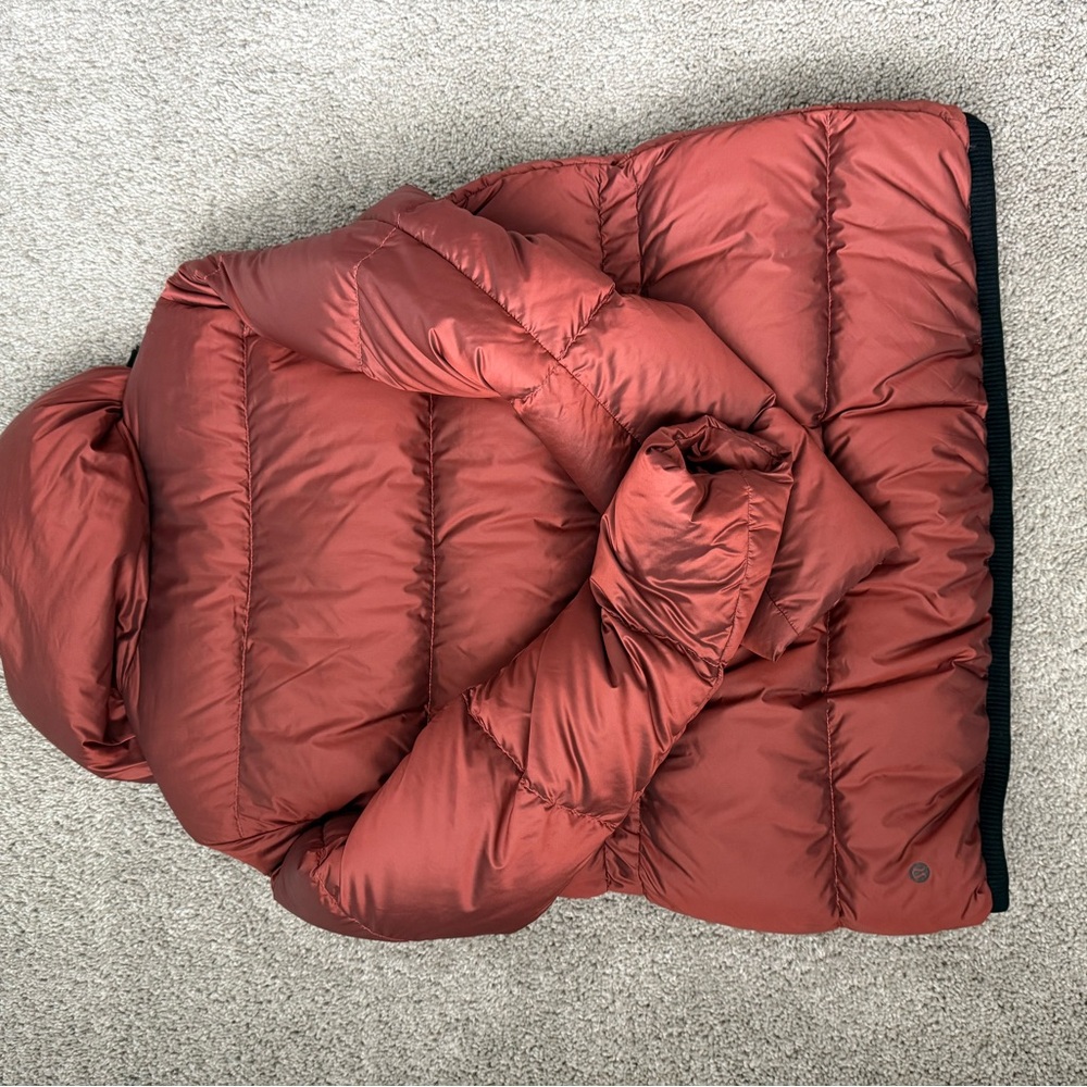 Warm Rust Puffer Jacket - image 6